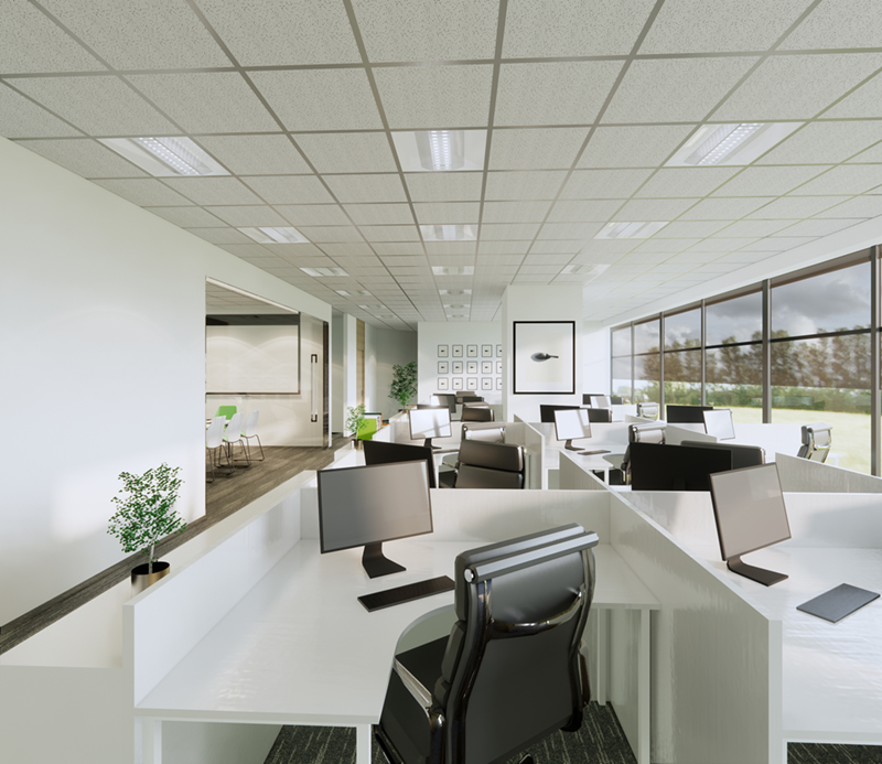 喬達(dá)國際貨運成都辦公室裝修設(shè)計效果圖