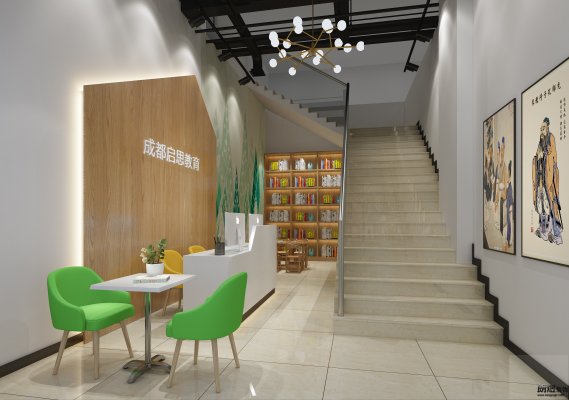 成都啟思教育培訓(xùn)機(jī)構(gòu)裝修案例分享介紹
